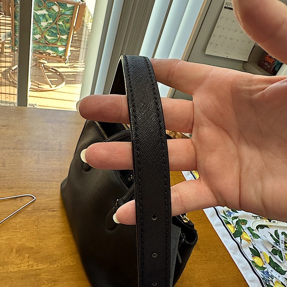 Kate Spade black leather handbag - Picture 13 of 16